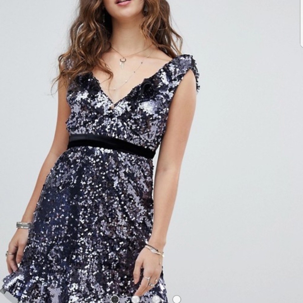 Free people siren sequin dress - Picture 1 of 4